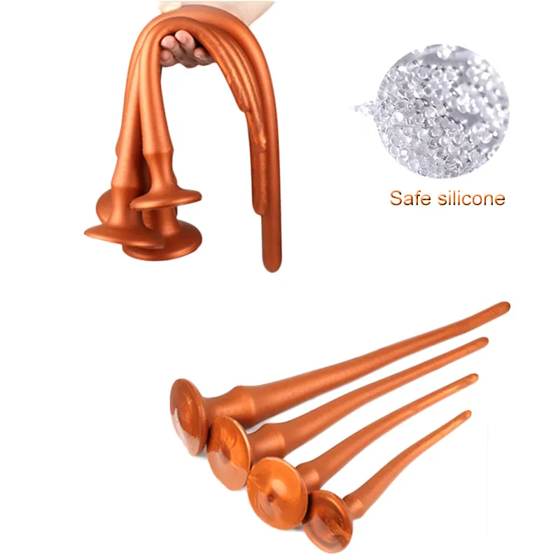 Plug Anal XXL Avec Ventouse - Dilatateur Butt Balls - Noir PVC - Hidden Desire - Neuf