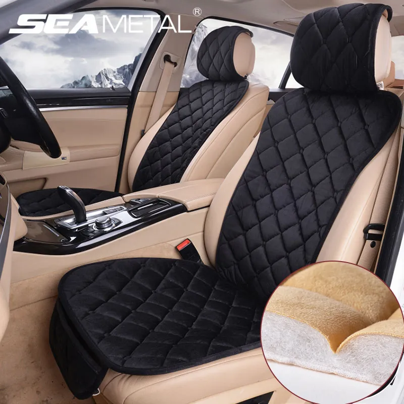 Seametal Car Seat Covers Mat Universal Warm Plush Automobiles Seat Covers  Protector Cars Seats Cushion Auto Interior Accessories From Yaseri, $82.28