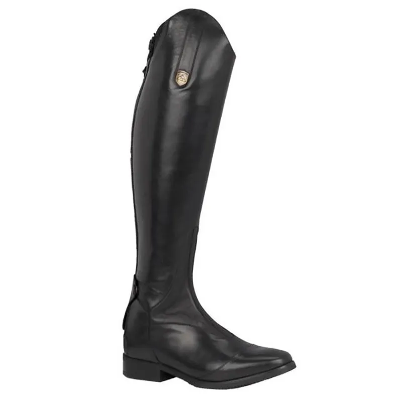Stivali Da Equitazione Alti Ginocchini Da Donna Pilota Equestre In Pelle Equestre In Cuoio Equestri Scarpe Costumi Medievali Larghi Punta Marrone Nera Con Piattaforme Da 25 09 DHgate