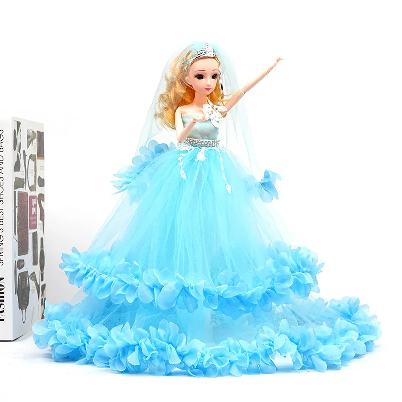 Roupas De Boneca Clássica Para Barbie 11.5, Vestidos De Casamento, Roupas  De Princesa Azul E Prata, Vestido De Festa 1/6, Acessórios De Casa De  Bonecas Bjd, Brinquedos - Acessórios Para Bonecas - AliExpress