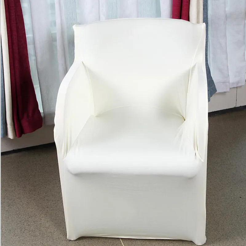 Stretch Arm Chair Covers Cubierta de la silla del banquete de boda Cubierta Sillón Spandex Fundas para Sillones Housse De Chaise Mariage Y200104
