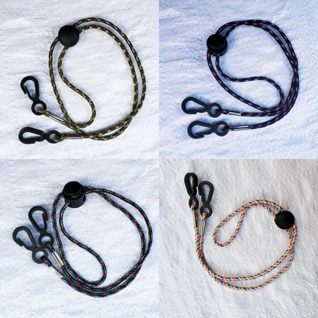 Gezichtsmasker Ketting Houder Lanyard Safety Cover Hanger Opknoping Touwen Halskoppen Kleurrijke String Koord Sling Sleutelhaak 0 8DR C2
