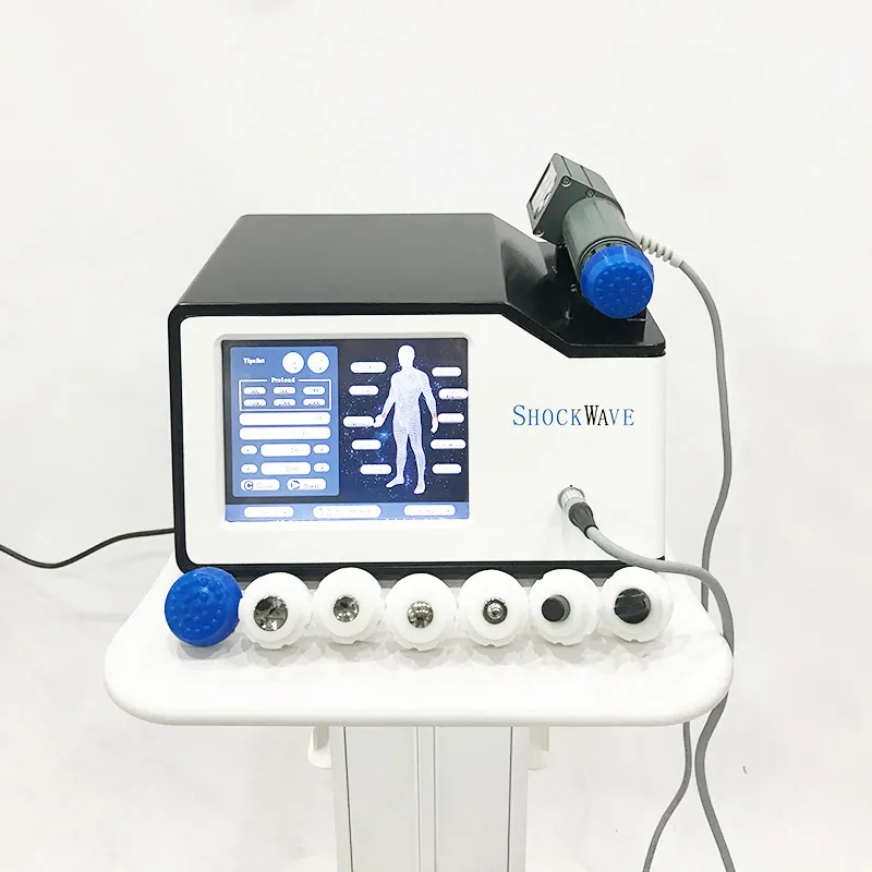 Professional Shock Wave Physiotherapy Machine Portable Extracorporeal Shockwave Therapy for ED Tendinitis Pain Relief Treatment Equipment