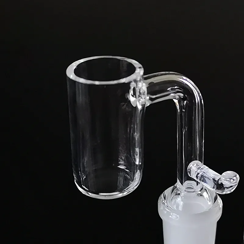 Glass Quartz Banger 10mm 14mm 18mm Kvinnlig manlig gemensam Terp -pärlor med handtag för rökning Bong Tillbehör GQN01