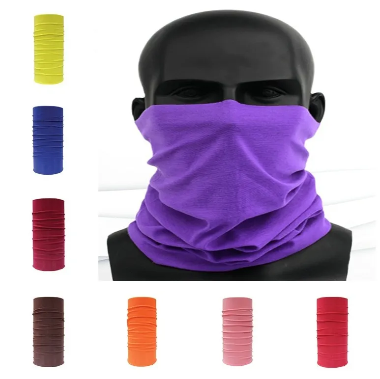 2020 Cycling Magic Head headscarf Face Protective Mask Neck Gaiter Biker's Tube Bandana Scarf Wristband Beanie Cap Outdoor Sports