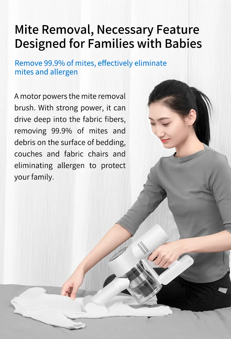 Dreame V10 V9 Cordless Stick Vacuum Cleaner 22000Pa Suction Anti-winding Hair Mite Cleaning Long Run Time13