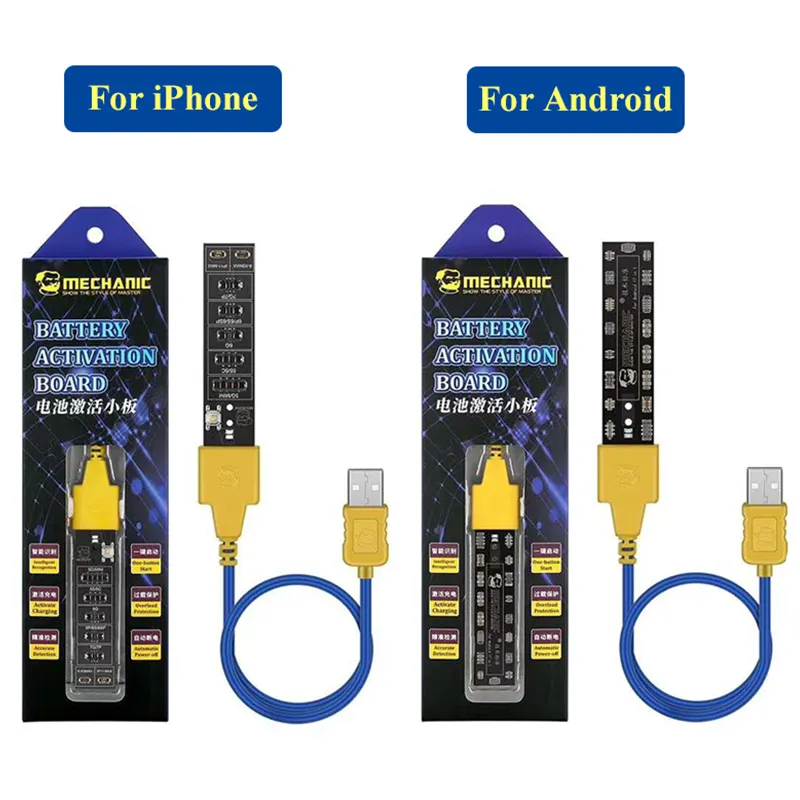 Ensembles d'outils à main professionnels Batterie mécanique Charge rapide et carte d'activation pour 5-X XR XS 11 Pro Max Panneau de réparation de téléphone portable Android