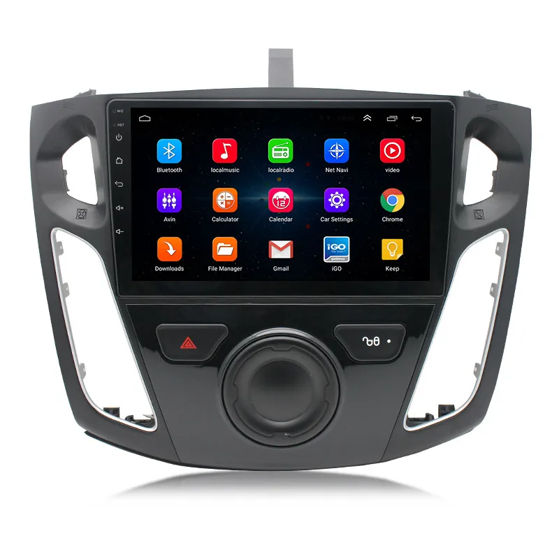 سيارة فيديو تعمل باللمس الشاشة Android لـ Ford Focus 2012-2017 DVD Player GPS System Multimedia228i