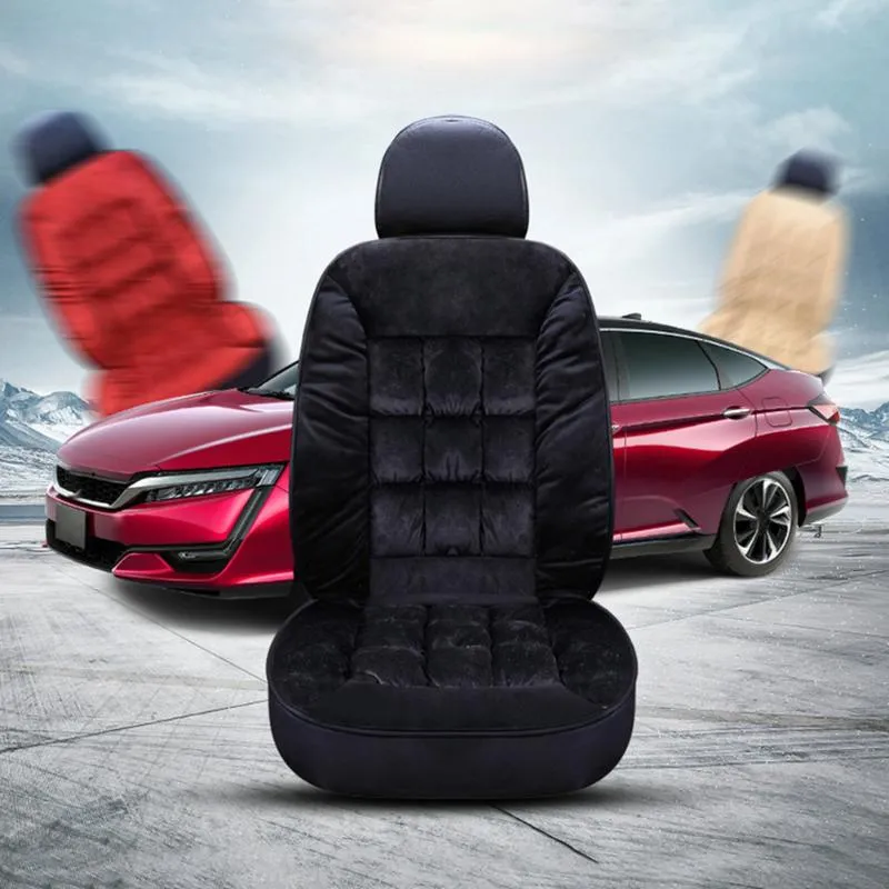 Universal Winter Warme Auto Sitz Abdeckung Kissen Anti-slip Front