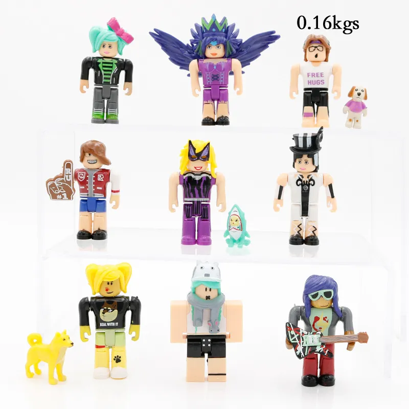 Virtual World Roblox Figurine Roblox Brinquedo Juguetes Block Doll