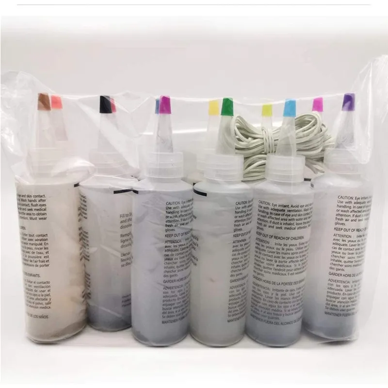 12 Bottles Kit Muti Color Dyes Permanent Paint Tie Dye Kit Permanent One  Step Tie Dye Set For DIY Arts ClotheS Permanent Fabric Markers Drop EEC2790  From Liangjingjing_home, $18