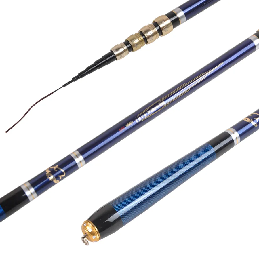 Carbon Fiber Fishing Pole Ultra-light Carp Rod Telescopic Four Positioning Fishing Rod 3.6M 4.5M 5.4M 6.3M Carp Fishing Rod Pole