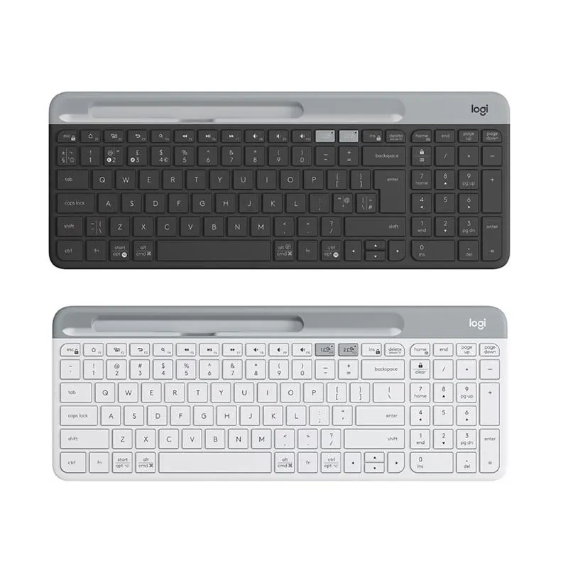 Freeshipping K580 2.4G Wireless Ultra-Thin-Office Keyboard Unifying Bluetooth Dual Mode Computer Peripheral Zubehör