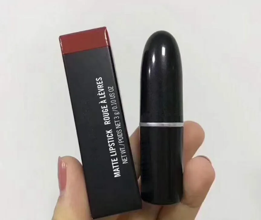 Bezpłatny prezent !! 2019 Nowy Matowy Lipstick Rouge Lip Kolor 12 różnych kolorów 12 sztuk