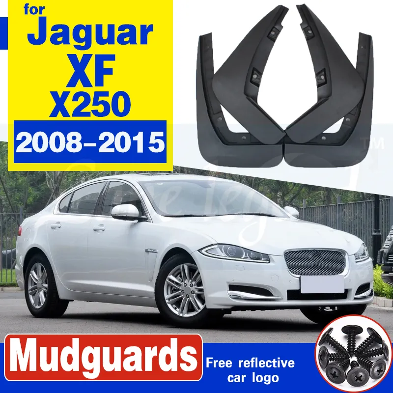 Car Mudflap For Jaguar XF X250 20082015 Fender Mud Guard Flap Splash