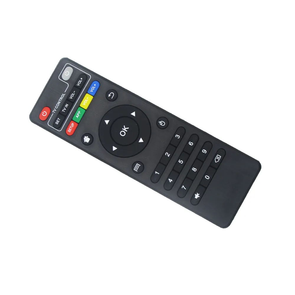 Controle remoto universal ir para caixa de tv android h96 max/v88/mxq/t95z plus/tx3 x96 mini/h96 mini controle remoto de substituição