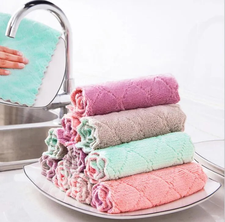 Kitchen Rags, Absorbent And Non-stick To Oil, Kitchen Household