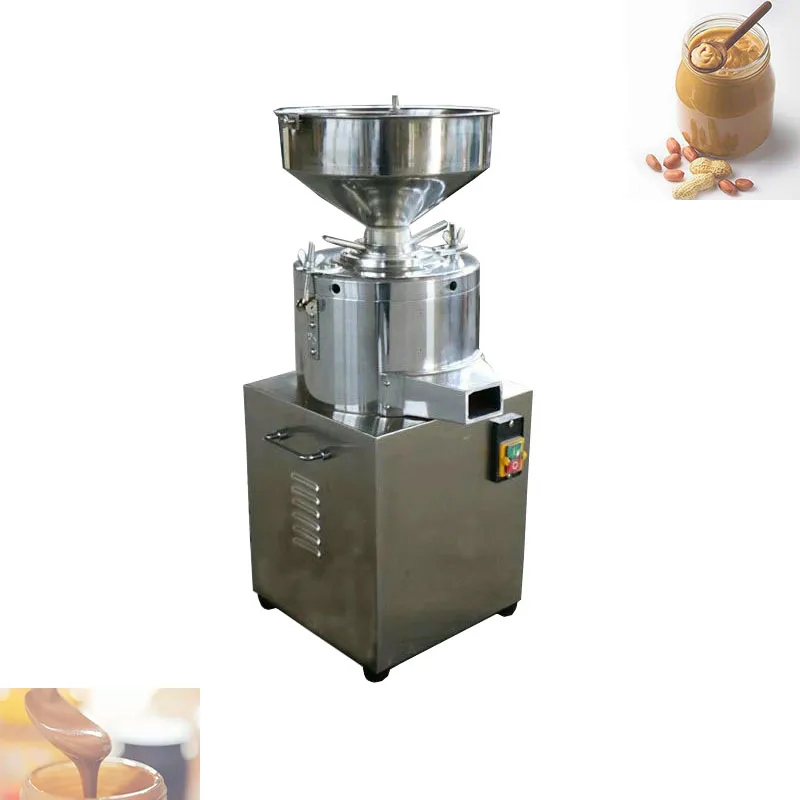 Automatyczne masło orzechowe / tahini / sezamowa maszyna do produkcji stali nierdzewnej masła z masłem orzechowym