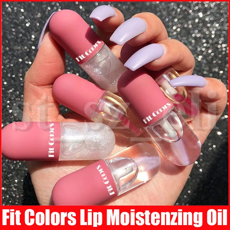 Fit Colors Mini Ciecz Szminka Hailurizer Lip Gloss Glosy odcień usta Przezroczyste Oil Lip Plumping Plumper Shining Lipgloss 3 Style