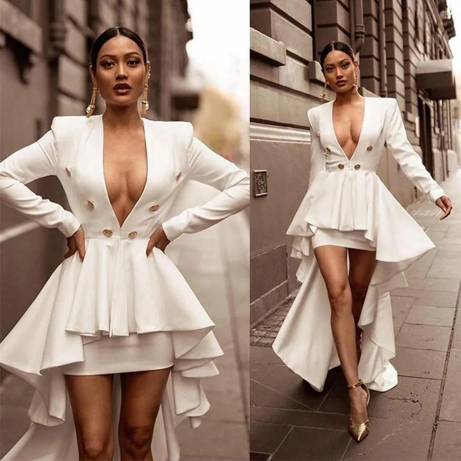 Hi low formal gowns hot sale