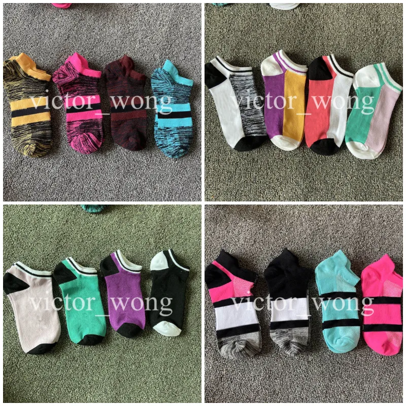 Nylon Ankle Socks with Cardboard pink grey Mix ColorSports Short Sock Girls Women Cotton Sports Socks Tags New arrivals