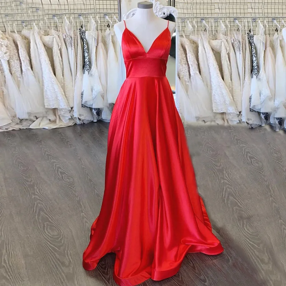 Simple elegant evening clearance dress