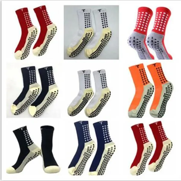 Mix Order Sales Football Socks Nonslip Football Trusox Socks Mens Soccer Socks Quality Cotton Calcetines with Trusox