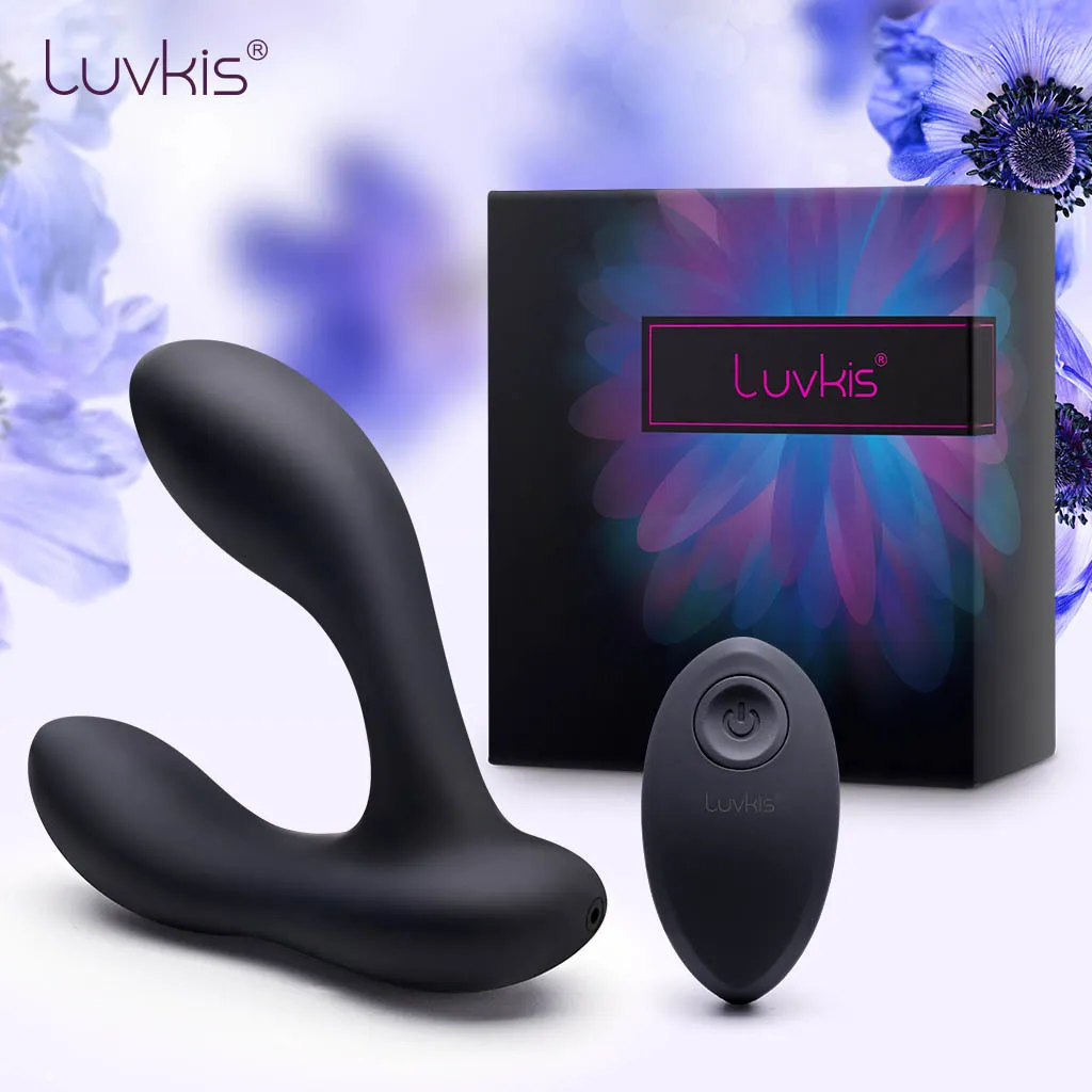 Luvkis Prostate Vibrator Anal Sex Toys Wireless Butt Plug for Men Massager Male Anul G Spot Women 10 Vibrat Stimulate Female USB MX200422