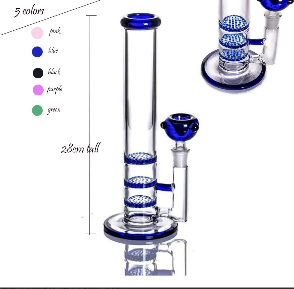 Percolator Bong Water Pipes Comb Perc Dabber Glass Bubbler Heady Glass