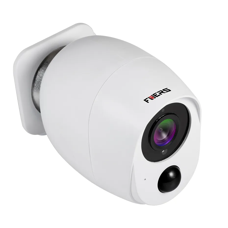 Freeshipping Открытый IP-камера 1080P HD Аккумулятор WiFi Беспроводная камера видеонаблюдения 2MP Home Security PIR Alarm Audio Low Power