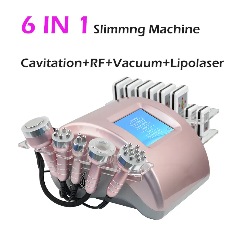 Högkvalitativ laser Lipo Lipolys Machine Radiofrekvens RF Face Body Skin Åtdragning Lipolaser Fettsugning Skönhetsutrustning