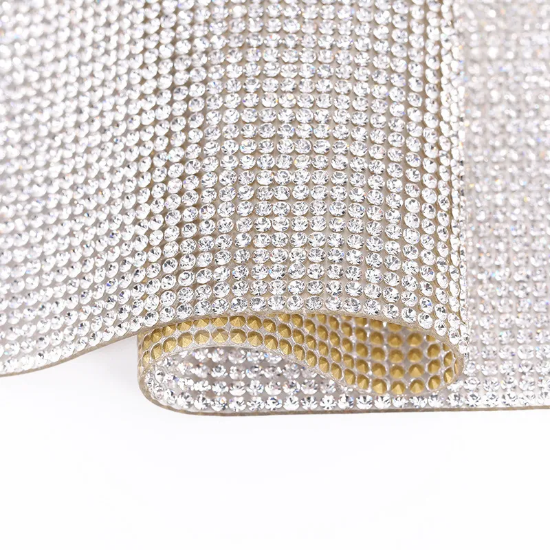 20*24cm About Self Adhesive Rhinestone Sticker Sheet Crystal Ribbon With  Gum Diamond Sticks For DIY Decoration Cars Glitter Phone Cover Cups KKA1767  From Are_beautiful, $3.84