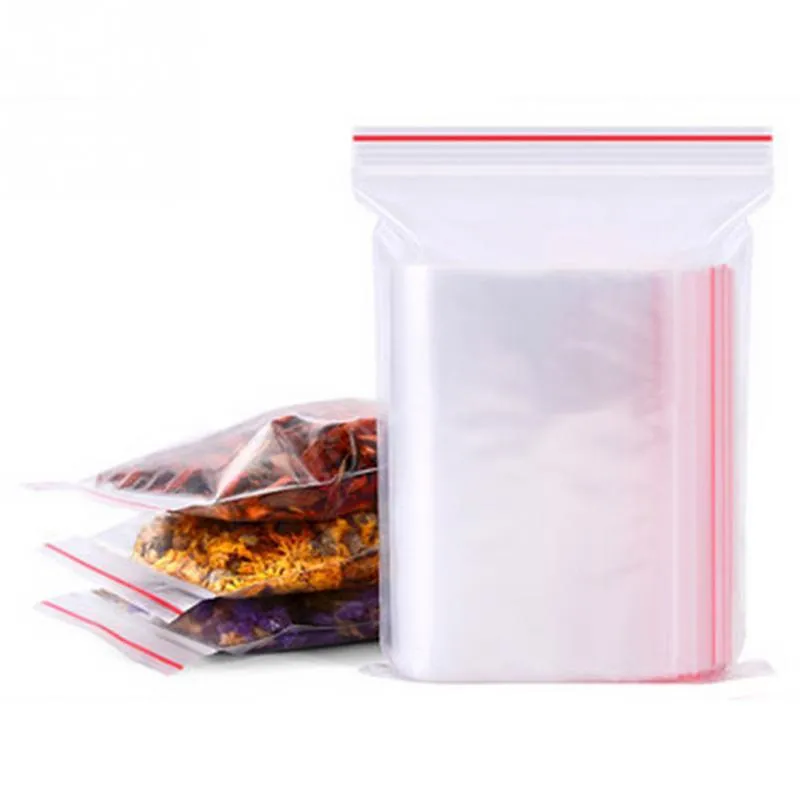 Bags Clear Food Storage Package Small Jewelry Packing Reclosable Vacuum Storage Bag Thick Fresh bag
