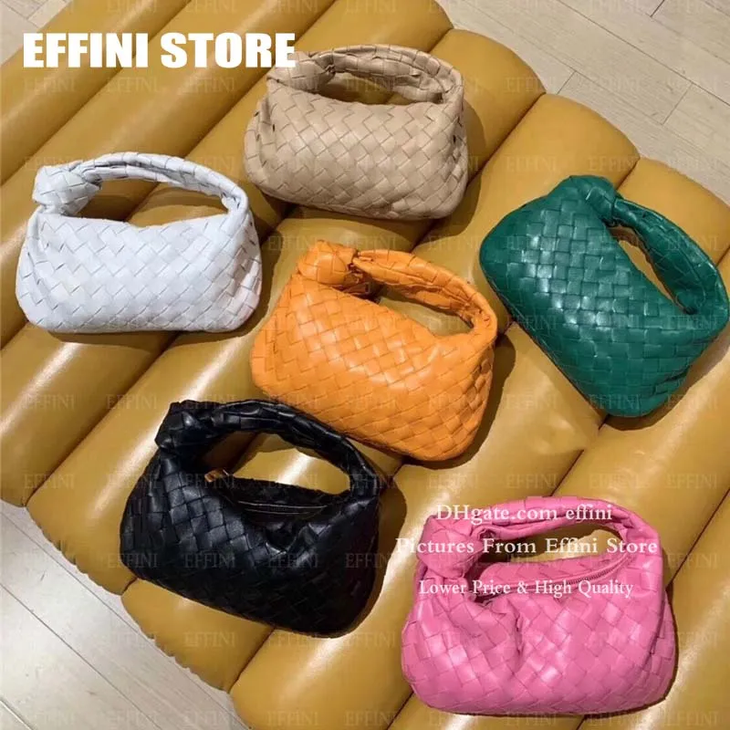 En sap tasarımcı çanta lüks çanta çantalar EFFINI TEEN bayan şeker bulutu hobo mini jodie çantası bayanlar moda deri omuz crossbody çanta