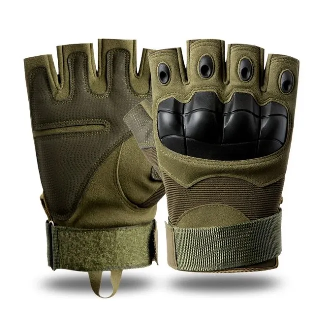 Comprar Guantes tácticos para hombre, guantes militares de dedo completo  para caza, senderismo, guantes militares para adiestramiento al aire libre,  guantes protectores