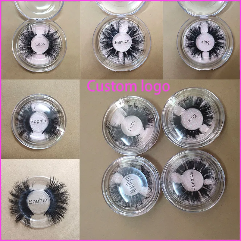 Neueste 25MM 3D Mink Wimpern falsche Wimpern 100% Mink Wimpernverlängerung 5d Mink Lashes starke lange Dramatische Augen Lashes Schönheit Werkzeuge