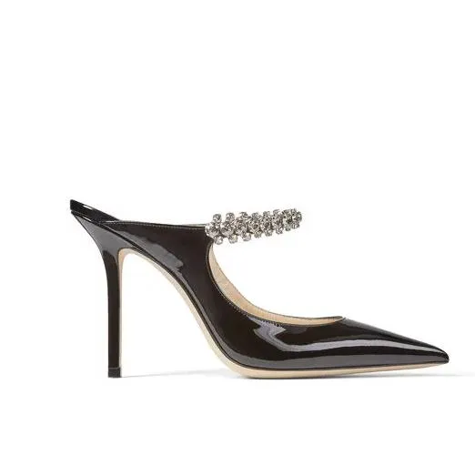 サンダル・ミュール HUECLOSET Valenti Long Strap Stiletto Mule サンダル・ミュール HUECLOSET Valenti Long Strap Stiletto