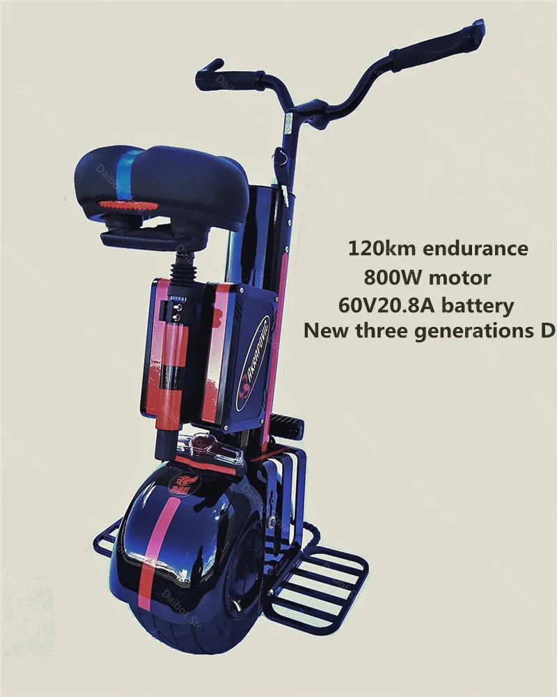 10 Inch Electric Unicycle Self Voyager Balance E Scooter With Seat