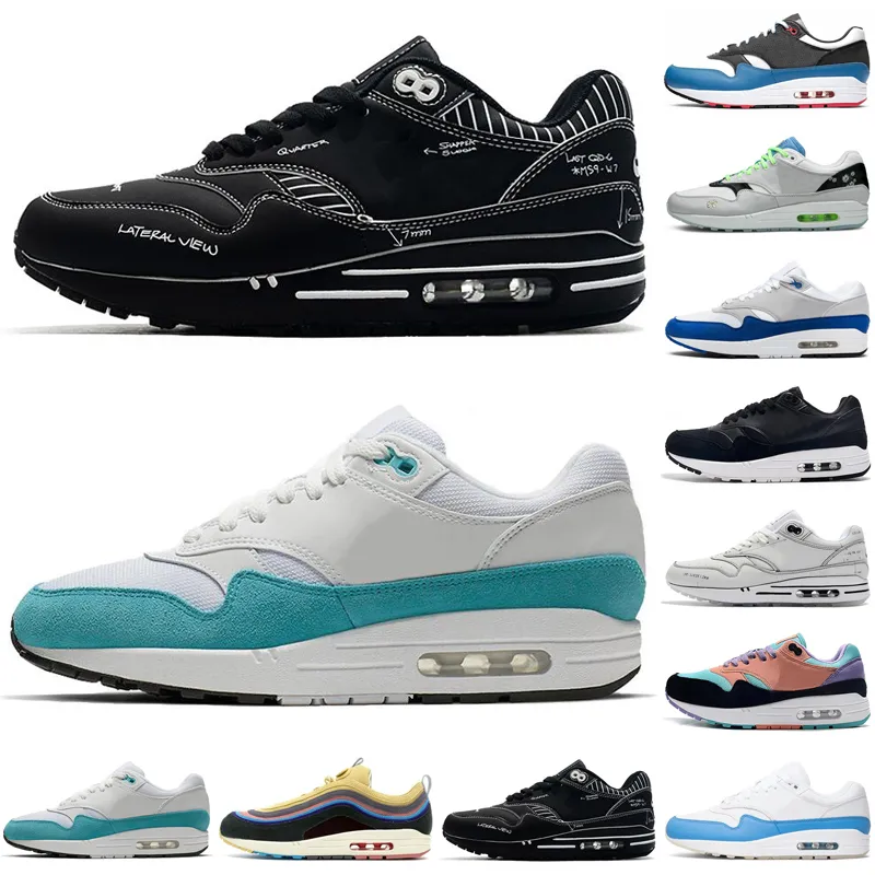 nike air max airmax Ámsterdam 1 de la manera mujeres de los hombres zapatos para correr Parra Puerto Rico sean Wotherspoon boceto para hombre del estante entrenadores deportivos