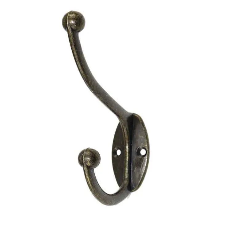 Cloth Hook Hangers Vintage Bronze Wall Hook Rustic Key Coat Bag