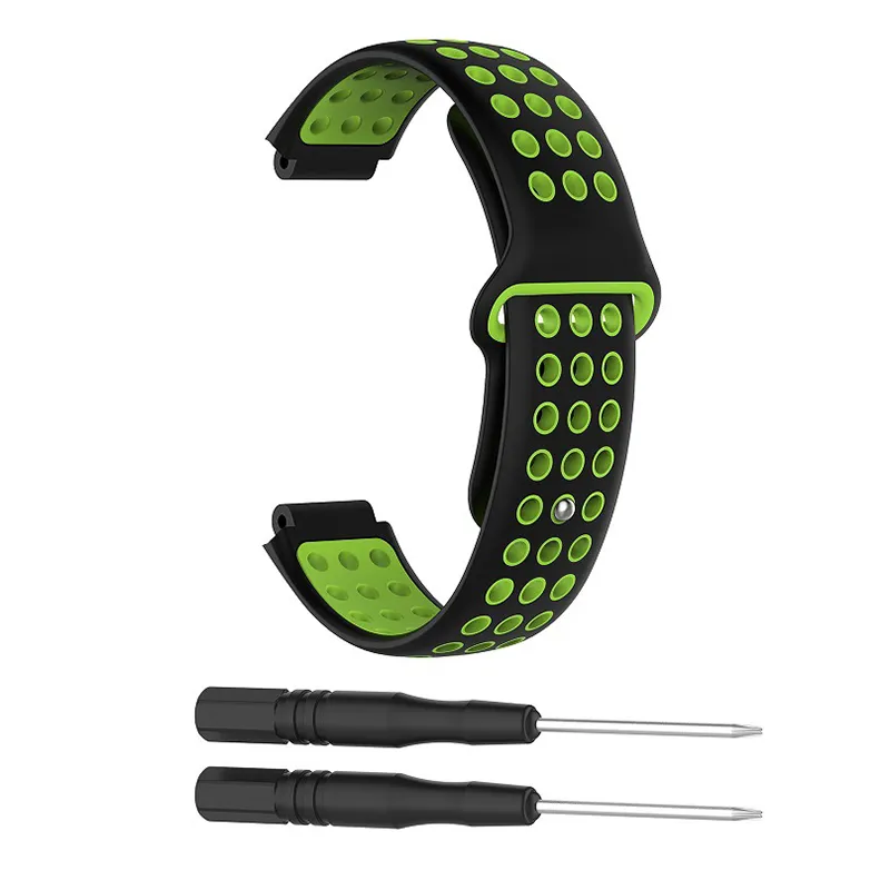 Women Men Rubber Watch Band Strap For Garmin Forerunner 220 230