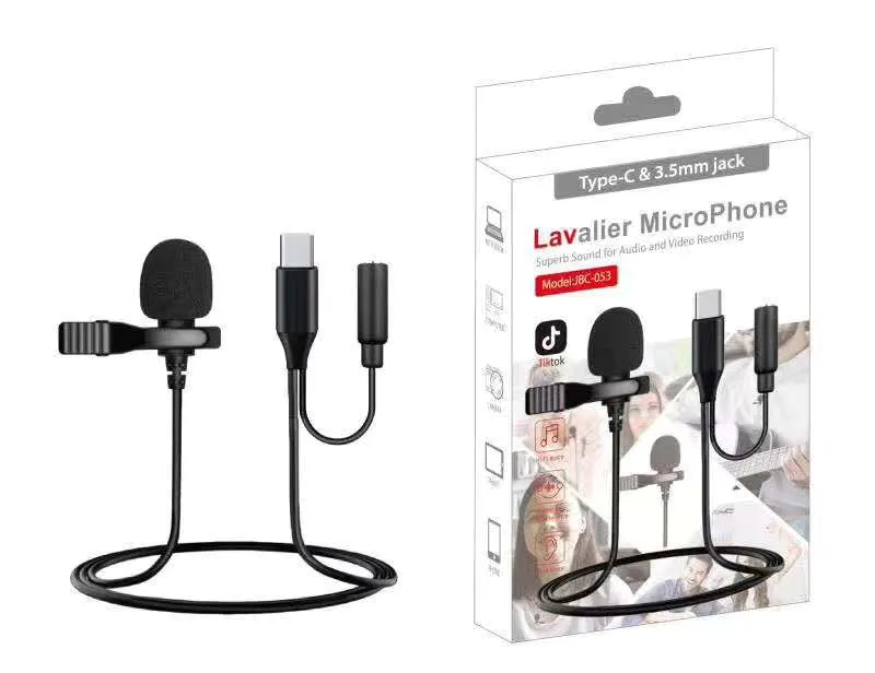 Lapel mic 3.5 mm jack deals