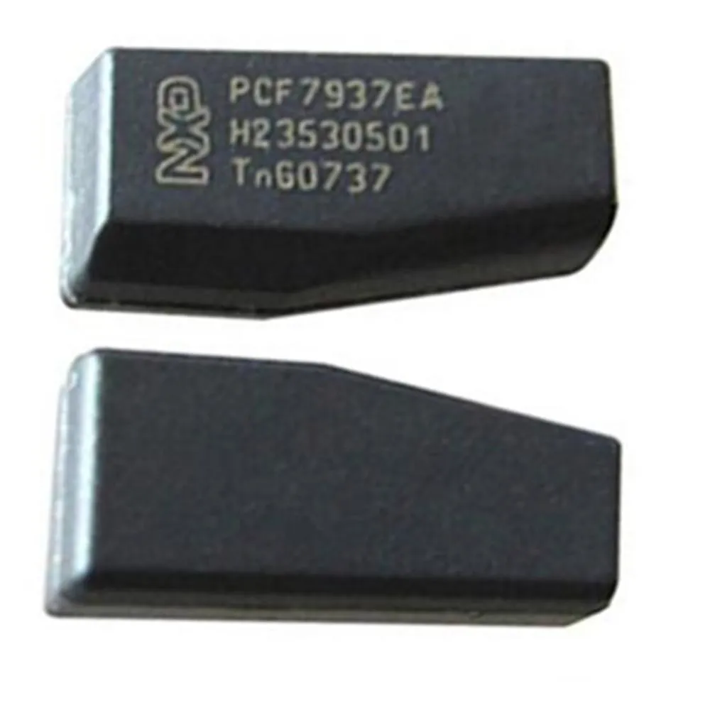 Smithshing de alta qualidade fornece chips de chave de carro original pcf7937ea carbono automático em branco transponder usada para GM
