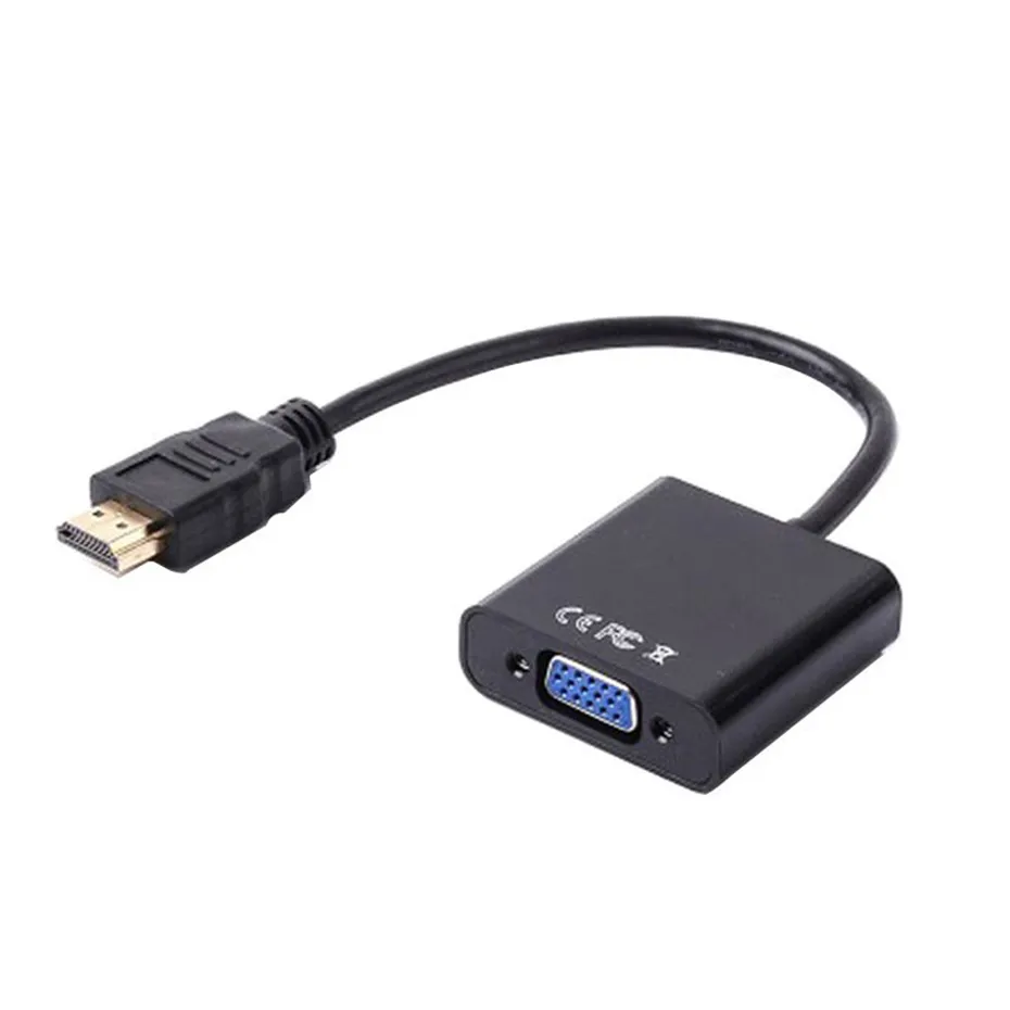 1080P HD zu VGA Adapter Digital Analog Konverter Kabel für Xbox PS4 PC Laptop TV Box zu Projektor Displayer HDTV