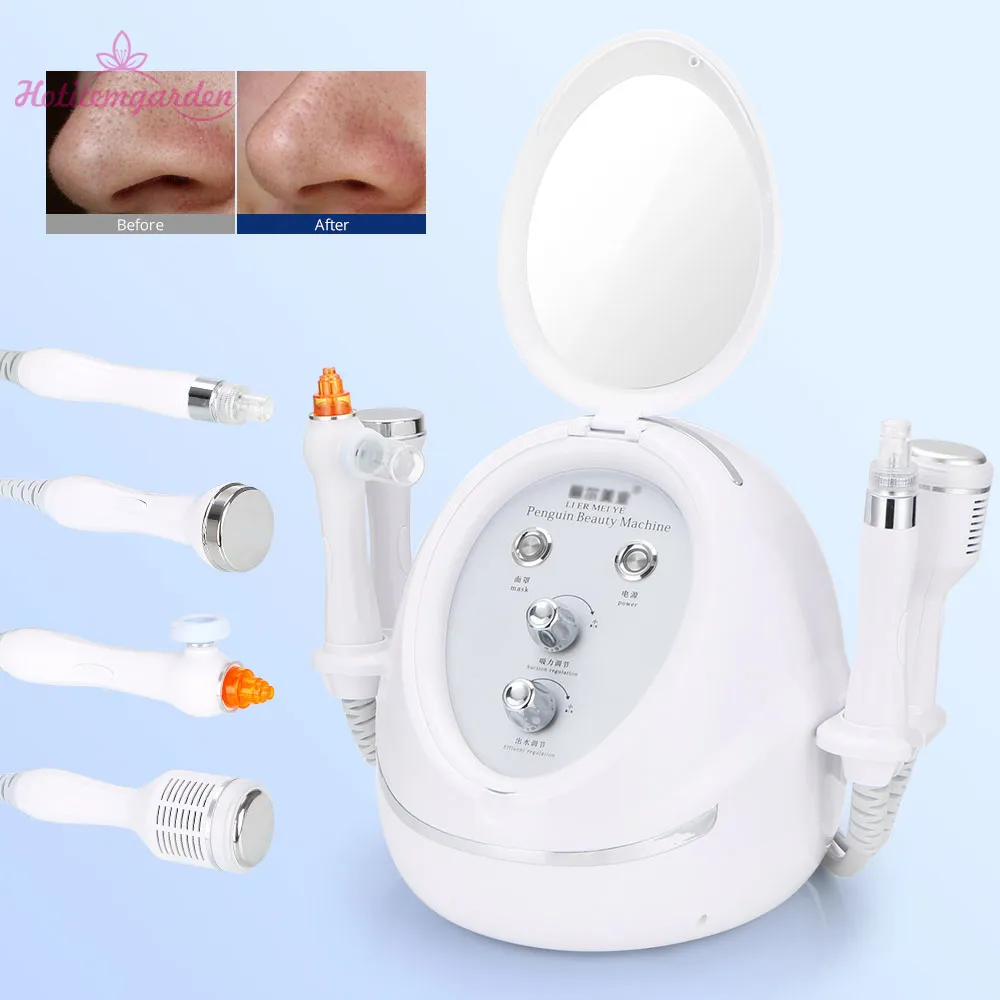 5 in 1 microdermabrasie gezichtsbehandelingsmachine LED masker huidverjonging whitening rimpel verstevigende schoonheidsapparaat