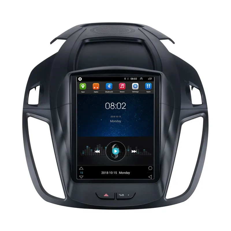 GPSナビゲーションHDタッチスクリーンブルートゥースの2013-2018フォードウィングタイガーラジオ用アンドロイド9.7インチカービデオステレオヘッドユニット