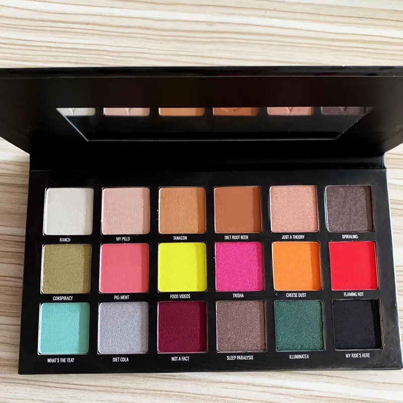 Shane Dawsons Eye Makeup Palette Conspiracy Eyeshadow Palette Shimmer