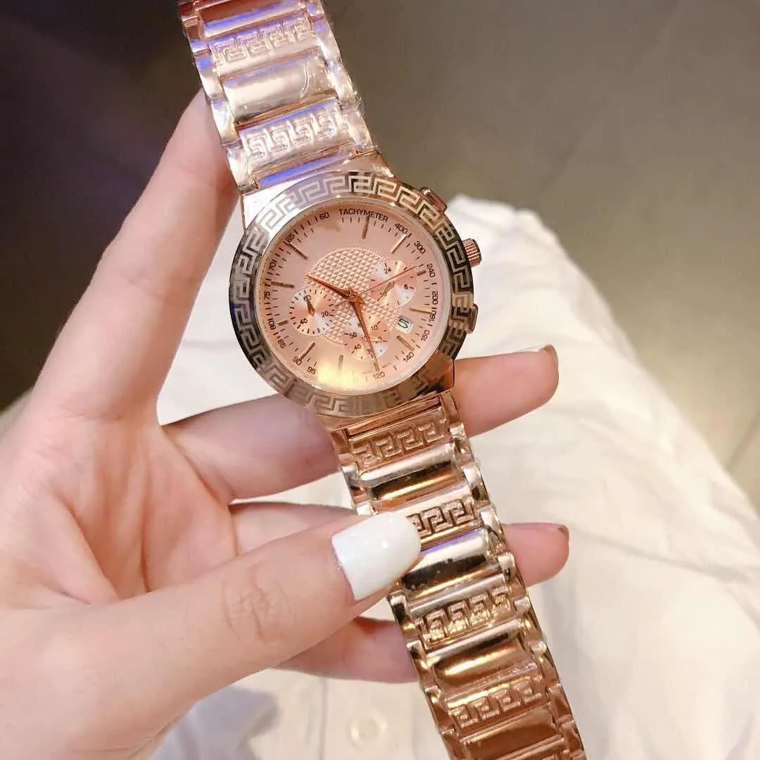 2022 وصول عالي الجودة من ثلاثة إبرة سلسلة رجالي رجالي الفاخرة Quartz Watch Designer Watches Brand Steel Strap Wristwatch