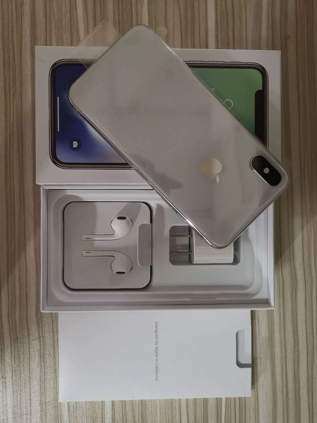 オリジナルアップル iphone X フェイス ID 64 ギガバイト Apple iPhone X 64GB, Silver Unlocked (NO Face ID