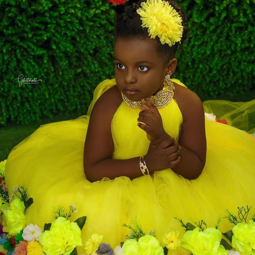 Halter neck flower girl dresses shop